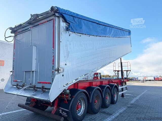 Skraldevogn CMT 4 axle Tipper / Alukastenmulde Kipper 52m3