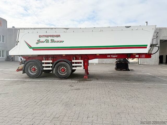 Sklápěč HK TIPPER 2 axle Tipper / 2 achse Alukastenmulde Kipper 26m3