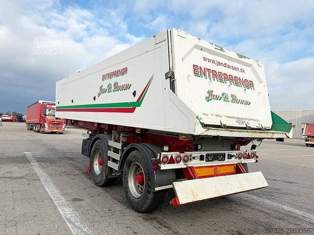 Sklápěč HK TIPPER 2 axle Tipper / 2 achse Alukastenmulde Kipper 26m3