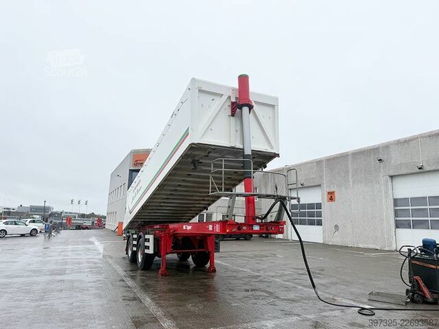 Sklápěč HK TIPPER 2 axle Tipper / 2 achse Alukastenmulde Kipper 26m3
