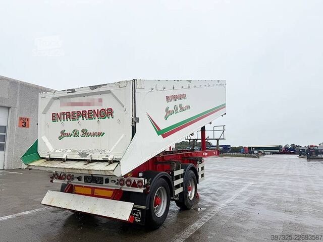 Sklápěč HK TIPPER 2 axle Tipper / 2 achse Alukastenmulde Kipper 26m3