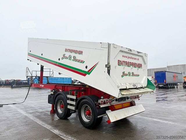 Sklápěč HK TIPPER 2 axle Tipper / 2 achse Alukastenmulde Kipper 26m3