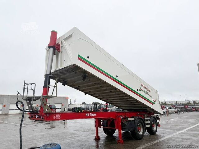 Kipper HK TIPPER 2 axle Tipper / 2 achse Alukastenmulde Kipper 26m3