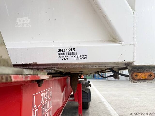 Kipper HK TIPPER 2 axle Tipper / 2 achse Alukastenmulde Kipper 26m3