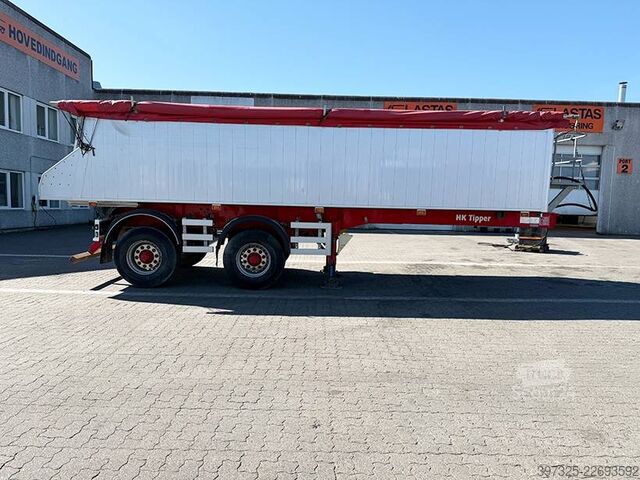 Sklápěč HK TIPPER 2 axle Tipper / 2 axle Alukastenmulde Kipper 25m3