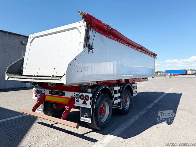 Sklápěč HK TIPPER 2 axle Tipper / 2 axle Alukastenmulde Kipper 25m3
