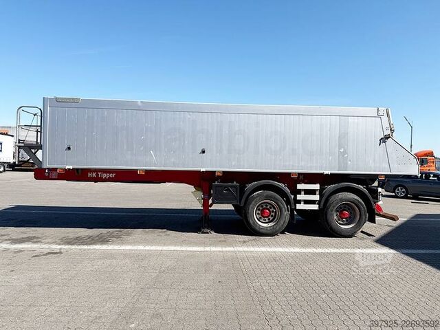 Sklápěč HK TIPPER 2 axle Tipper / 2 axle Alukastenmulde Kipper 25m3