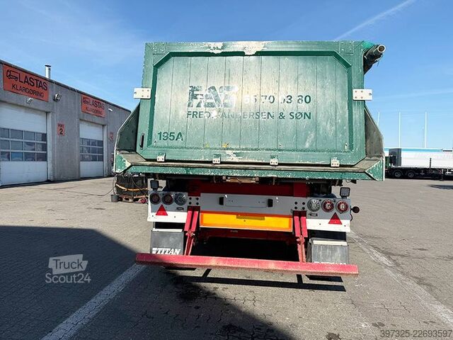 Sklápěč HK TIPPER 2 axleTipper / 2 achse Alukastenmulde Kipper 25m3