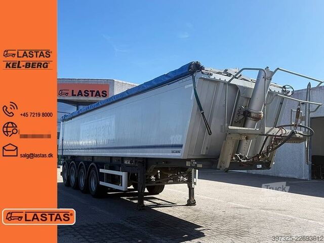 Avfallsbil Kel-Berg 4 axle Tipper / 4 achse Alukastenmulde Kipper 37m3