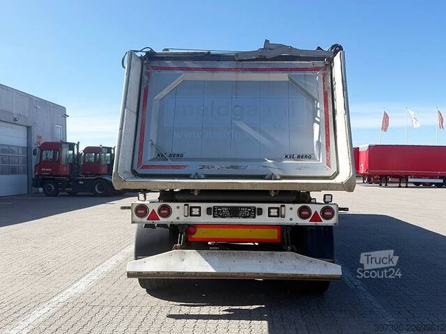 Avfallsbil Kel-Berg 4 axle Tipper / 4 achse Alukastenmulde Kipper 37m3