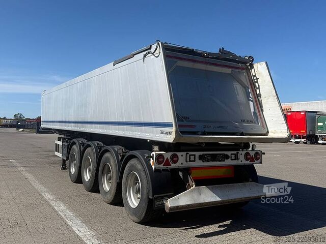 Avfallsbil Kel-Berg 4 axle Tipper / 4 achse Alukastenmulde Kipper 37m3