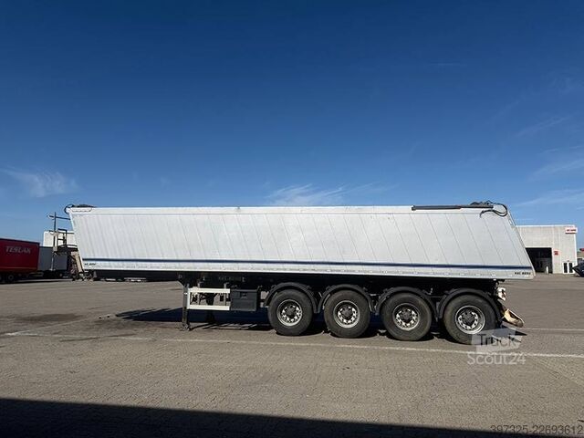 Avfallsbil Kel-Berg 4 axle Tipper / 4 achse Alukastenmulde Kipper 37m3