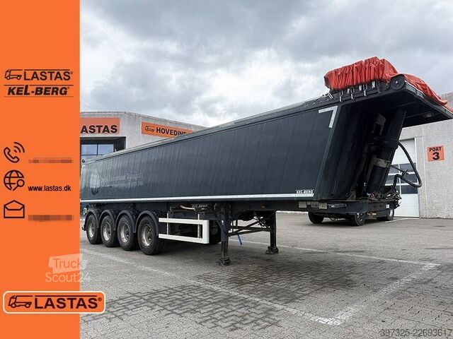 Avfallsbil Kel-Berg 4 axle Tipper / 4 achse Alukastenmulde Kipper 37m3