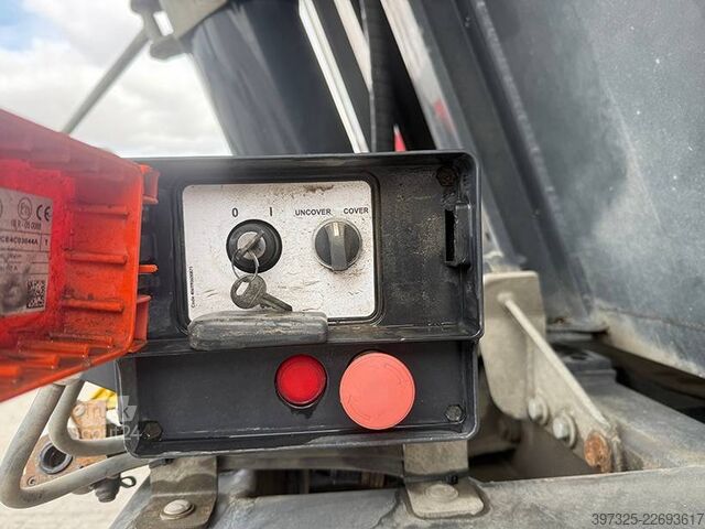 Avfallsbil Kel-Berg 4 axle Tipper / 4 achse Alukastenmulde Kipper 37m3