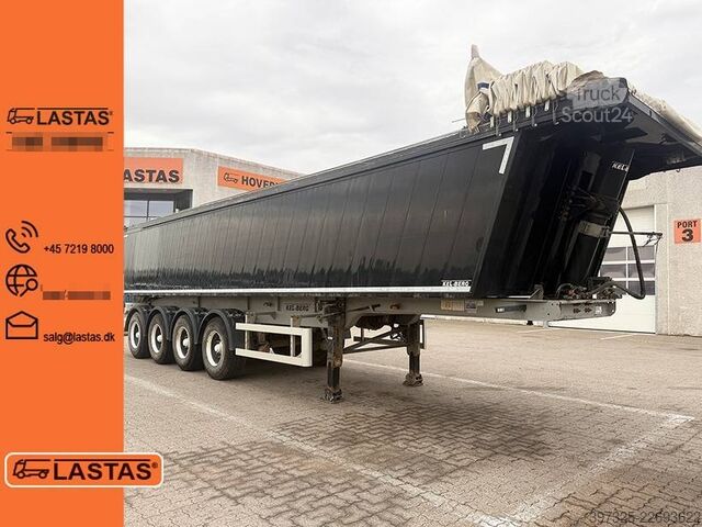 Avfallsbil Kel-Berg 4 axle Tipper / 4 achse Alukastenmulde Kipper 37m3