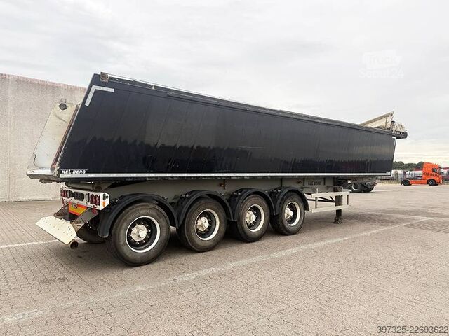Avfallsbil Kel-Berg 4 axle Tipper / 4 achse Alukastenmulde Kipper 37m3