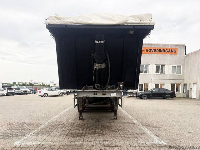 Avfallsbil Kel-Berg 4 axle Tipper / 4 achse Alukastenmulde Kipper 37m3