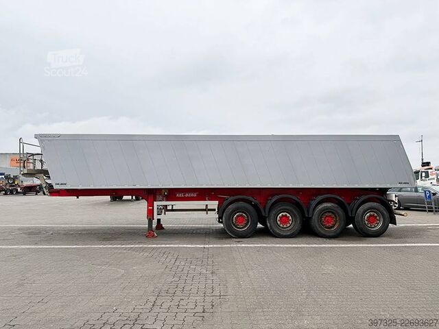 Avfallsbil Kel-Berg 4 axle Tipper / Alukastenmulde Kipper 37m3
