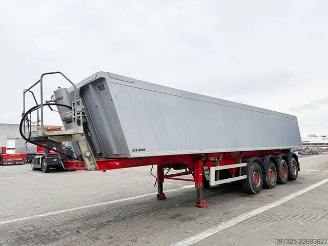 Avfallsbil Kel-Berg 4 axle Tipper / Alukastenmulde Kipper 37m3