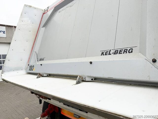 Avfallsbil Kel-Berg 4 axle Tipper / Alukastenmulde Kipper 37m3