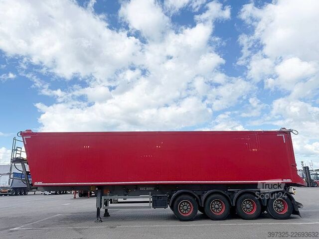 Avfallsbil Kel-Berg 4 axle Tipper / Alukastenmulde Kipper 61m3