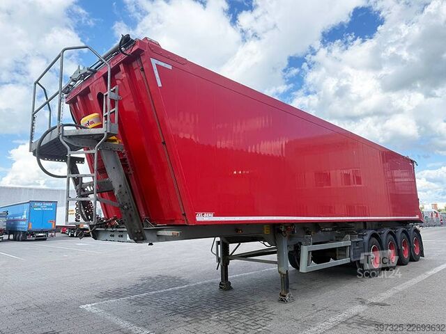 Avfallsbil Kel-Berg 4 axle Tipper / Alukastenmulde Kipper 61m3