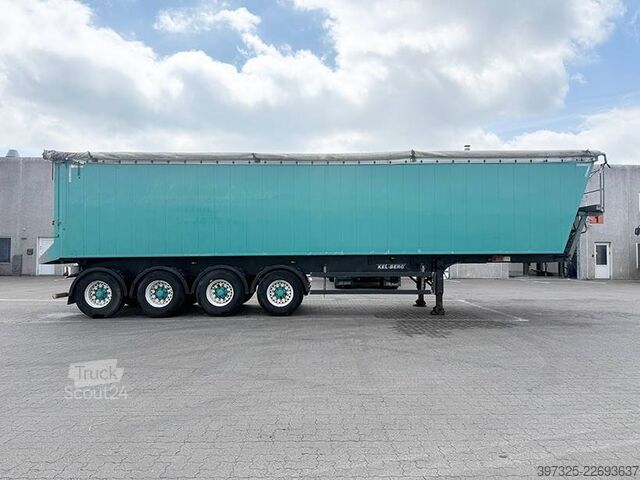 Avfallsbil Kel-Berg 4 axle Tipper / Alukastenmulde Kipper 61m3