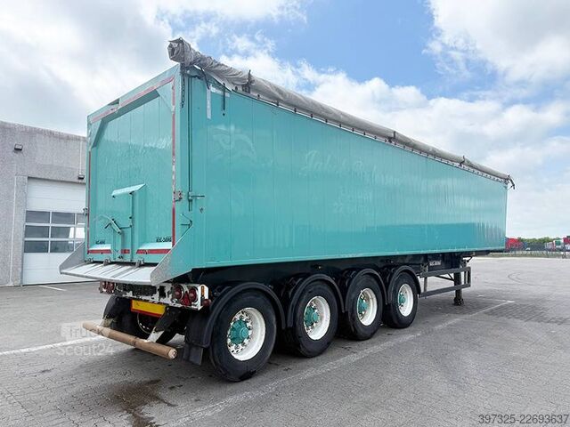 Avfallsbil Kel-Berg 4 axle Tipper / Alukastenmulde Kipper 61m3