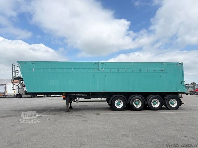 Avfallsbil Kel-Berg 4 axle Tipper / Alukastenmulde Kipper 61m3
