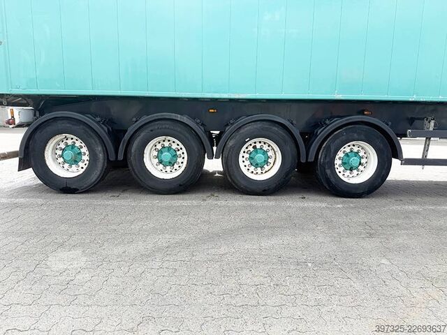 Avfallsbil Kel-Berg 4 axle Tipper / Alukastenmulde Kipper 61m3