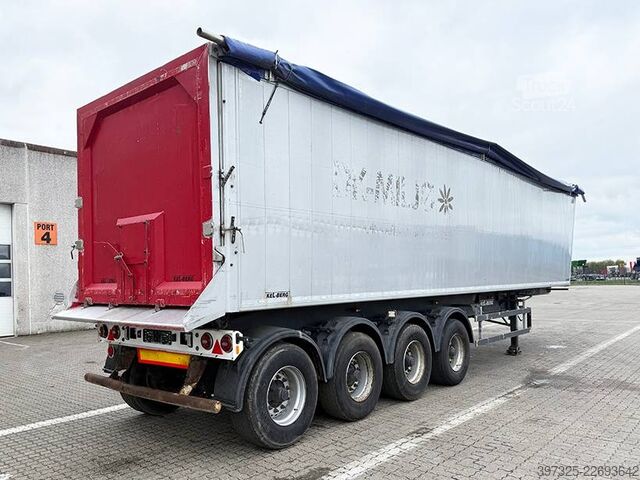Avfallsbil Kel-Berg 4 axle Tipper / Alukastenmulde Kipper 65m3