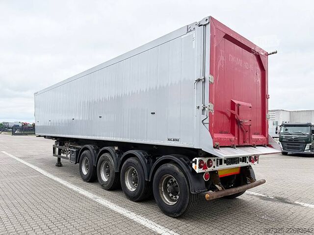 Avfallsbil Kel-Berg 4 axle Tipper / Alukastenmulde Kipper 65m3