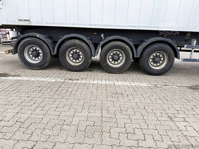 Avfallsbil Kel-Berg 4 axle Tipper / Alukastenmulde Kipper 65m3