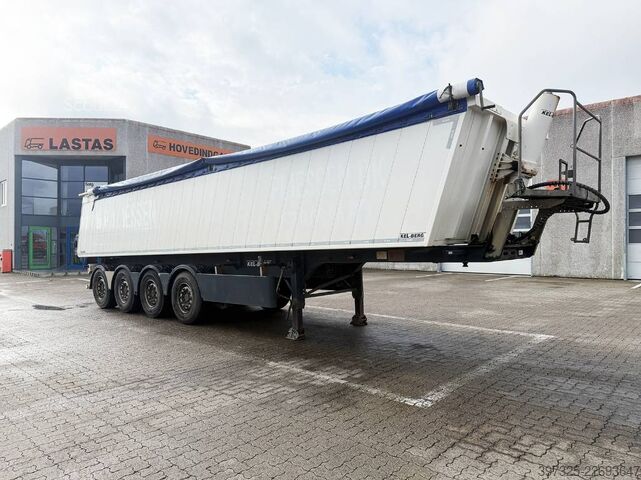 Avfallsbil Kel-Berg 4 axle Tipper /4 achse Alukastenmulde Kipper 37m3