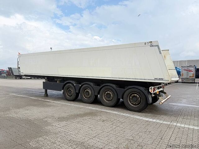 Avfallsbil Kel-Berg 4 axle Tipper /4 achse Alukastenmulde Kipper 37m3