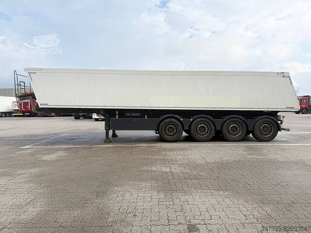 Avfallsbil Kel-Berg 4 axle Tipper /4 achse Alukastenmulde Kipper 37m3
