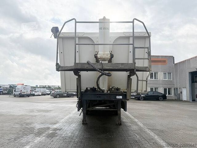 Avfallsbil Kel-Berg 4 axle Tipper /4 achse Alukastenmulde Kipper 37m3