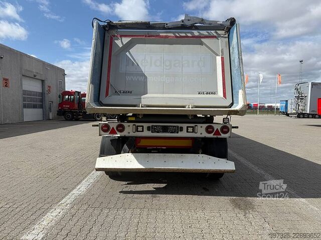 Avfallsbil Kel-Berg Tipper / Alukastenmulde Kipper 37m3