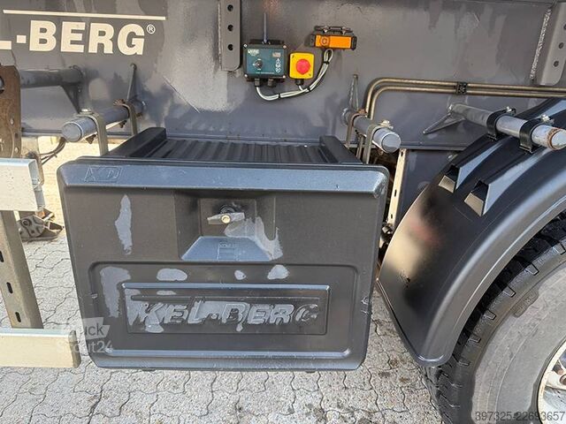 Avfallsbil Kel-Berg Tipper / Alukastenmulde Kipper 37m3