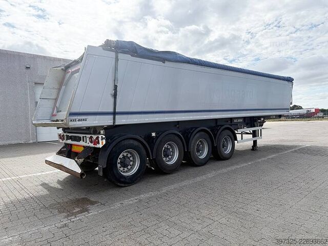 Avfallsbil Kel-Berg Tipper / Alukastenmulde Kipper 37m3