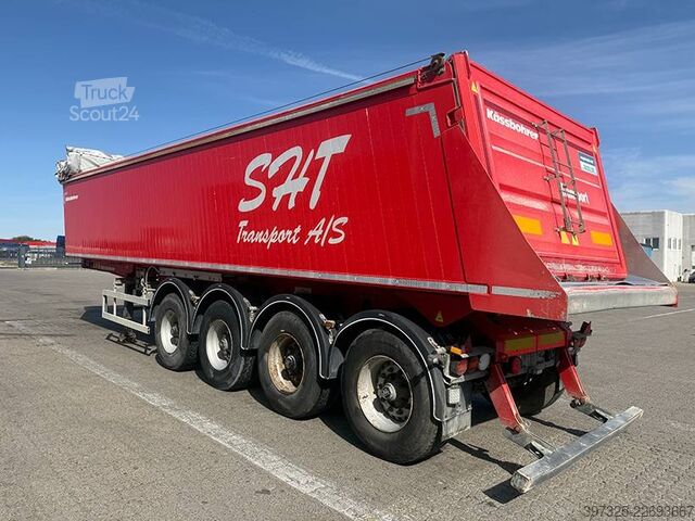 Avfallsbil Kässbohrer Tipper / Alukastenmulde Kipper