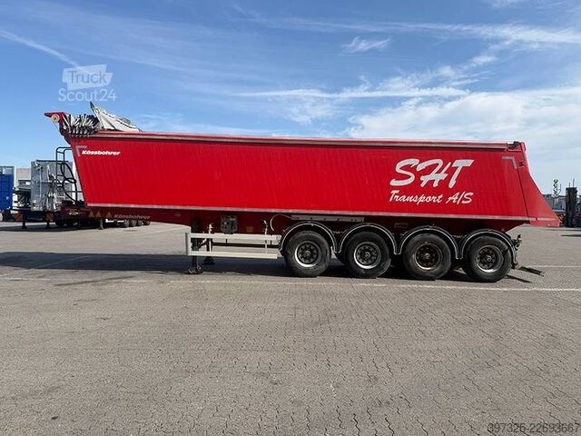Avfallsbil Kässbohrer Tipper / Alukastenmulde Kipper