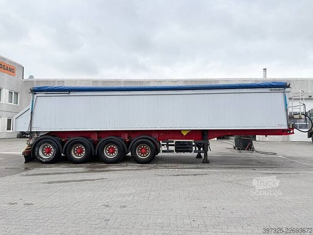Avfallsbil Langendorf 4 axle Tipper / 4 achse Alukastenmulde Kipper