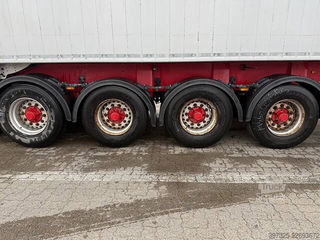Avfallsbil Langendorf 4 axle Tipper / 4 achse Alukastenmulde Kipper
