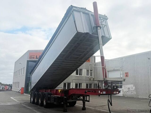 Avfallsbil Langendorf 4 axle Tipper / 4 achse Alukastenmulde Kipper