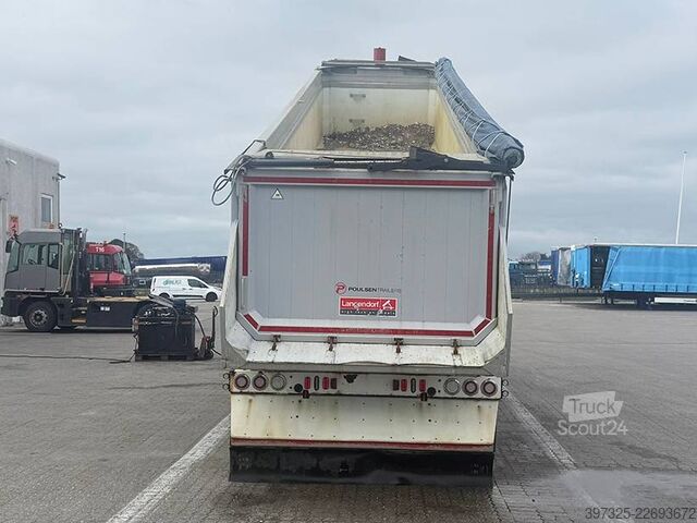 Avfallsbil Langendorf 4 axle Tipper / 4 achse Alukastenmulde Kipper