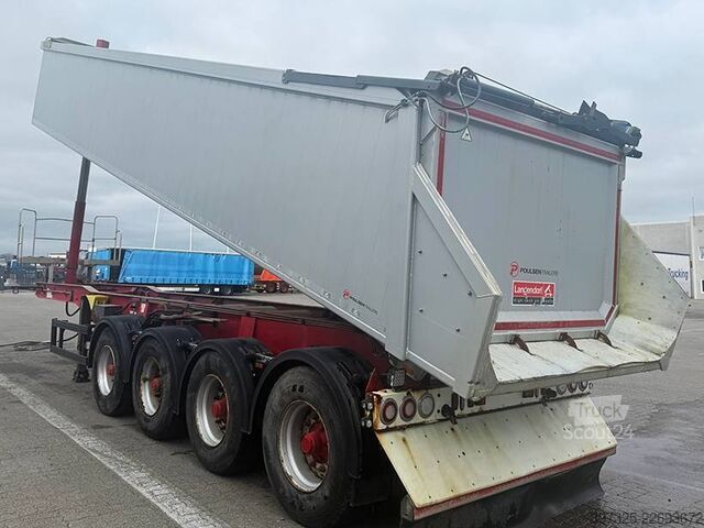 Самоскид Langendorf 4 axle Tipper / 4 achse Alukastenmulde Kipper