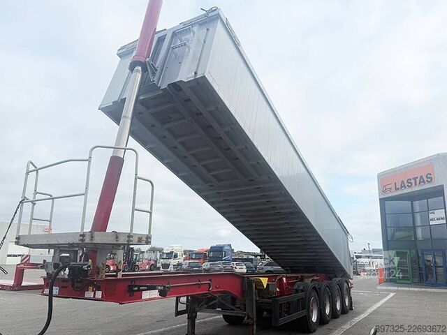 Самоскид Langendorf 4 axle Tipper / 4 achse Alukastenmulde Kipper