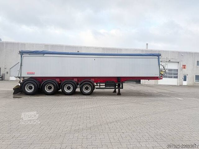 Avfallsbil Langendorf 4 axleTipper / 4 achsle Alukastenmulde Kipper 35m3