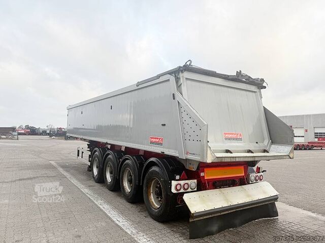 Avfallsbil Langendorf 4 axleTipper / 4 achsle Alukastenmulde Kipper 35m3